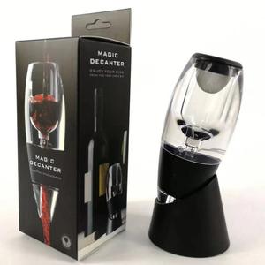 Aérateur de vin en plastique personnalisé de qualité supérieure, décanteur, filtre à sédiments, portable, grande capacité - Product Image 3
