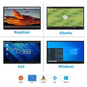 10.1&quot; inch 1024*600 IPS TFT LCD Module Display Monitor Screen <strong>USB</strong> Capacitive Touch Panel <strong>Audio</strong> for <strong>RaspBerry</strong> <strong>Pi</strong> - Product Image 2