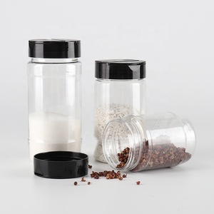 Thị trường bán số lượng lớn Giá Rỗng nhựa gia vị Salt Shakers chai gia vị container cho BBQ gia vị chà 16 oz - Product Image 2