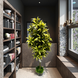 Tùy Chỉnh Nhân Tạo Buxus Cây Cảnh Cây Trồng Trong Nhà Trang Trí Nội Thất Thường Xanh Nhân Tạo Ô Liu Cây Bonsai - Product Image 3