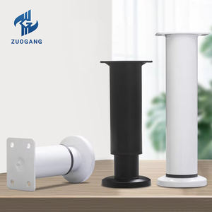 <span class=keywords><strong>Pieds</strong></span> <span class=keywords><strong>de</strong></span> meubles ronds réglables en hauteur sans perçage avec un design moderne pour salon salle <span class=keywords><strong>de</strong></span> bain canapés tables lits - Product Image 2