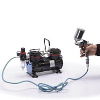 Outils de gâteau pulvériser de l'huile végétale utiliser mini compresseur d'air 3L réservoir