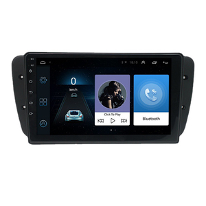 Reproductor de radio estéreo de 4 núcleos Android Carplay de 9 pulgadas con función GPS de pantalla táctil para Seat <span class=keywords><strong>Ibiza</strong></span> 2008-2015 incluye ayuda de marcha atrás - Product Image 1