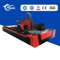 Machine de découpe laser à fibre avec table d'échange 1000W pour laiton, titane, acier inoxydable