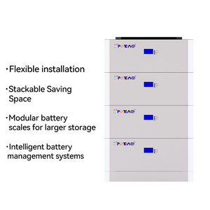 51.2V 100AH Stackable LiFePO4 năng lượng lưu trữ pin 4000 chu kỳ điện <span class=keywords><strong>Lithium</strong></span> Ion pin 5kwh LiFePO4 Pin - Product Image 3