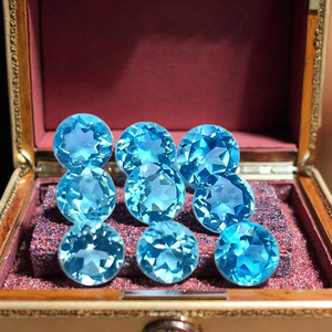 Turquesa Natural, Corte Ovalado, Calibrada, Piedra Preciosa Suelta para Joyería - Product Image 5