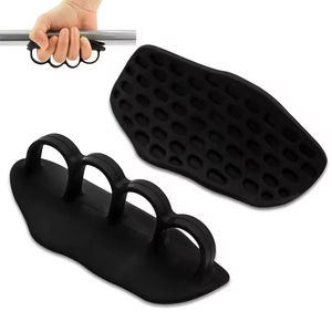 Nuevos puños de goma para gimnasio Deadlifts Guantes de protección de la palma Levantamiento de pesas Empuñaduras de levantamiento de pesas para hombres Empuñaduras de gimnasio Almohadillas Protección de La Palma - Product Image 5