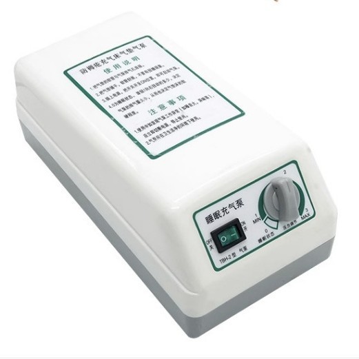 Air pump [for air mattresses]