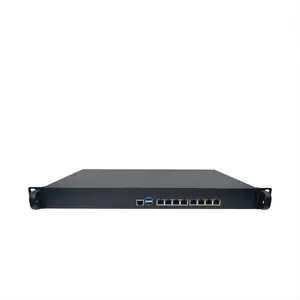 Core i3 2310M i5 2410M i7 2620M Pfsense Network Security Appliance 1U Rack Case 8 Lan Port Firewall VPN PC