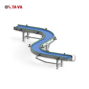 Meat Processing Plastic Modular Belt Conveyor