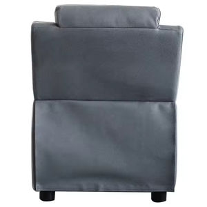 Fauteuil de cinéma maison manuel une <span class=keywords><strong>place</strong></span>, style européen moderne, revêtement en tissu de luxe avec structure métallique, design européen abordable direct usine - Product Image 6