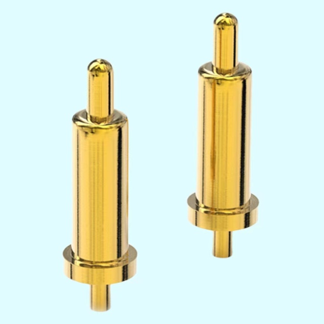 Pogo Pin Manufacturer 2A Brass Gold Plating Spring Loaded Contacts Pcb Pogo Pin