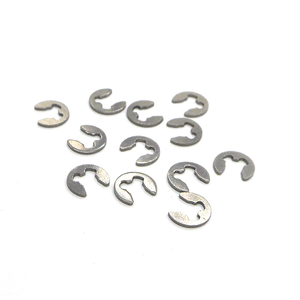 Karbon çelik yapış harici E klip tipi klips tutma halkası boyutları 2mm-15mm mevcut çin fabrika - Product Image 2