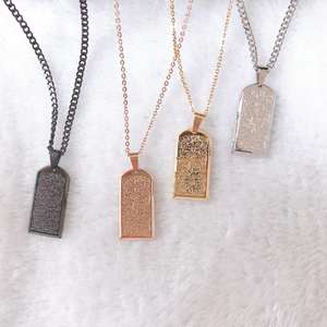 Collar Islámico Personalizado <span class=keywords><strong>de</strong></span> Moda <span class=keywords><strong>de</strong></span> Inspire Jewelry, Collar <span class=keywords><strong>de</strong></span> Acero Inoxidable, Regalo del Mensajero <span class=keywords><strong>de</strong></span> <span class=keywords><strong>Dios</strong></span> Musulmán Árabe - Product Image 2