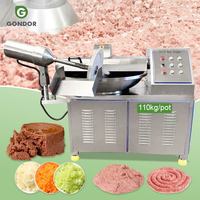 Hachoir à viande commercial numérique silencieux 20L, 10L, 20L, 40L, 50L pour saucisses et pâtisseries