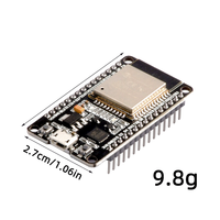 Carte de développement ESP32 CP2102 CH9102 WiFi BT CPU Module sans fil 30 broches ESP-WROOM-32 ESP-32S