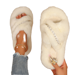 Nouvelle collection 2026 : Semelle extérieure TPR style hôtel pour femme, design tendance diamant aquatique 2025, idéale pour l'extérieur (automne/hiver/printemps) - Product Image 1