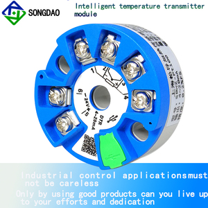 โมดูลเทอร์มิสเตอร์ Pt100ตัวส่งสัญญาณอุณหภูมิแบบบูรณาการ sbwz เครื่องขยายสัญญาณ4-20mA0-5V0-10V - Product Image 3