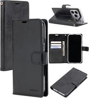 Étui portefeuille en cuir Goospery Blue Moon pour iPhone 18 Pro Max 17 avec porte-cartes