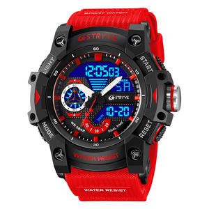 Nuovo <span class=keywords><strong>Orologio</strong></span> STRYVE da <span class=keywords><strong>Uomo</strong></span> Digitale a LED <span class=keywords><strong>Bianco</strong></span> Trasparente Fashion Cool Sportivo da Esterno Impermeabile e Resistente agli Urti 8029 - Product Image 4