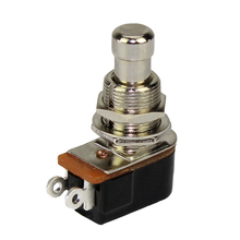 12MM Mounting Hole Moushroom Head Push Button Switch 2Pin Latching IP67 Waterproof Plastic Mini Push Button Switch Without LED