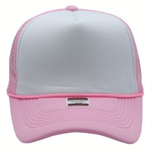 Casquette de baseball en mousse et maille de haute qualité pour l'été, protection solaire, style trucker, avec cordon - Product Image 1