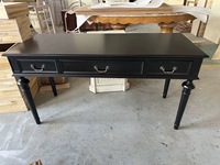 Console en bois massif de style provincial français, fabriquée à la main, meubles en bois massif pour la chambre à coucher et le salon