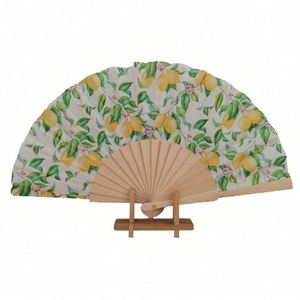 Abanico Plegable de Madera Pintado e Impreso de 23 cm al por Mayor, Estilo Deportivo Clásico, Diseño Personalizado, Arte Folclórico, Decoración del Hogar, Negocio - Product Image 2