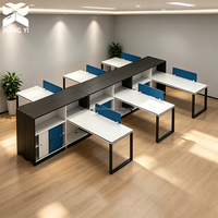 Meubles de bureau modernes, table de bureau en bois, poste de travail, bureau modulaire pour hôtel, hôpital