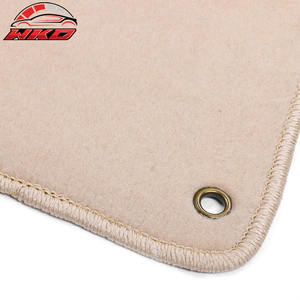 Tapis de sol pour Honda Accord 08-12, tapis avant et arrière beige 4 pièces - Velours - Product Image 4