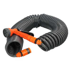 Tubo Espandibile a Spirale Autoavvolgente da 15 Metri con Pistola e Connettori - Product Image 1