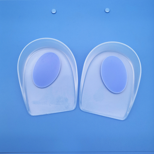 2025 Silicone Gel Heel Pads with Softer Heel Insert Comfortable Relieve Sore Heel Pain Bone Spur Foot Care Pad