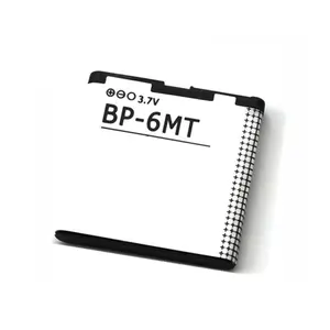 Alta calidad 1050mAh BP-6MT batería de repuesto para Nokia N81 N82 6720 E51 E5i BP6MT batería