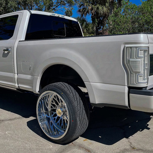 Xj Tùy Chỉnh 24x14 26x14 26x10 26x12 28x10 28x12 8x170 Sâu Món Ăn Giả Mạo Bánh Xe Cho F-250 F-350 F-450 - Product Image 4