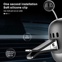 Rafraîchisseur d'air pour voiture Auto Creative Mini Robot Air Vent Clip Parfum Aromathérapie Intérieur Automobile