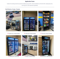Máquina Expendedora Inteligente con IA para Comercio Minorista, Máquina Expendedora Automática con IA, Cámara Inteligente y Sistema de Pago POS, Máquina Expendedora Combinada con IA