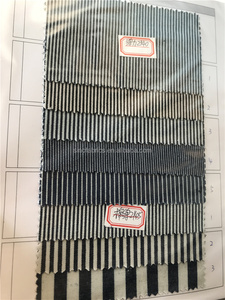 Tissu denim 21s en viscose, lin, ramie, coton, 6.5oz, imprimé motif losanges froissé, non lavé, 8.9-13.5oz, jacquard teint en fil pour enfants - Product Image 4