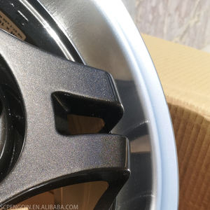 גלגלי Roc Custom Gunmetal 15 אינץ' מחושלים JDM 5x114.3 4x100 SA3R חישוקי סגסוגת 3 צלעות מחושלות עבור ניסאן - Product Image 2