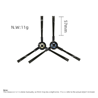Rouleau brosse latérale filtre Hepa primaire pièces accessoires adaptés pour iLife A7 A9 A9S Silvercrest SSR1 SSRA1 Robot aspirateur