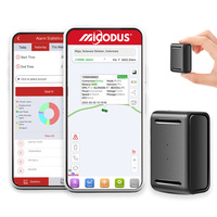 Mini Rastreador GPS Portátil, Recargable, con Batería de 1500mAh, Dispositivo de Rastreo Magnético Inalámbrico para Activos, Contenedores y Carga