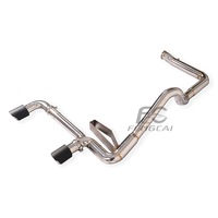 Collecteur d'échappement sport OEM/ODM pour Porsche 718 2.0T 2.5T 2016-2024 en acier inoxydable – Amélioration du système d'échappement Catback