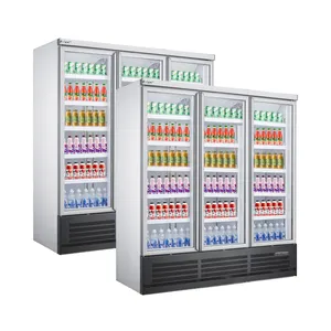 Belnor commercial glass door supermarket display fridge commercial refrigeration equipment