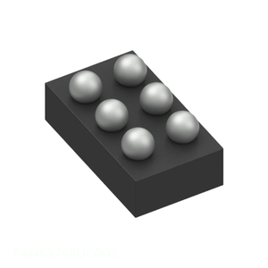 6 UFBGA, WLCSP Autres composants électroniques CI d'origine REG BUCK PROG 1A 6WLCSP FAN53745UC00X Gestion de l'alimentation (PMIC) - Product Image 1