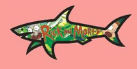 Nouvelle Arrivée 25 Autocollants Décoratifs en PVC Imprimés UV Style Dessin Animé Drapeau Requin Autocollant Marseille Bineece Paul Jul Vrunk Cp Jul Vrunk