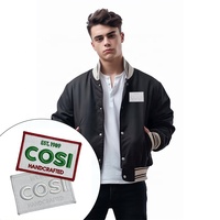 Étiquettes Brodés Thermocollantes Personnalisées d'Usine, Patches Brodés Logo 3D Gonflé pour Vêtements et Casquettes