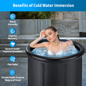 Baignoire à glace Baignoire à plongée froide <span class=keywords><strong>pour</strong></span> athlètes Eau froide Installation facile et baignoire à plongée glacée portable <span class=keywords><strong>pour</strong></span> <span class=keywords><strong>spa</strong></span> <span class=keywords><strong>pour</strong></span> adultes - Product Image 4