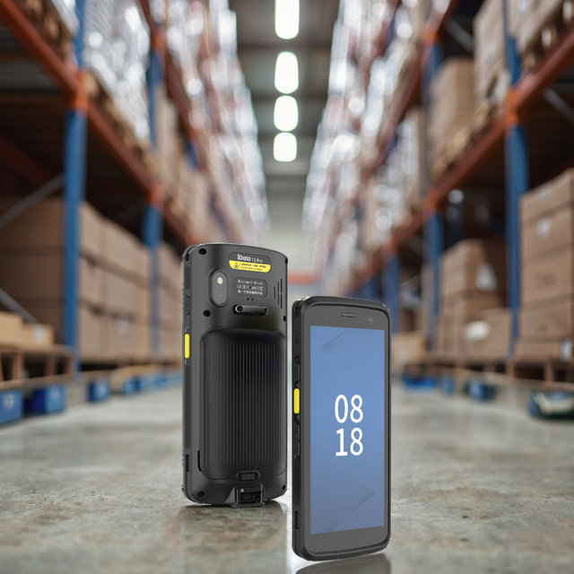5.5inch Android 10.0 Waterproof IP67 Data Collection Terminal Handheld PDA with Barcode Scanner for Inventory in Stock