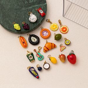 Boutique Gourmet de Acero Inoxidable Chapado en Oro de 18k PVD |    Dije de Fruta para la Creación de Joyería |   Resistente al Agua y Duradero - Product Image 3