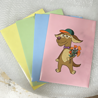 Pochette en plastique PET personnalisée en forme de L avec bouton pour documents, idéale pour la création artistique personnelle, les entreprises, les écoles et la promotion sur mesure.