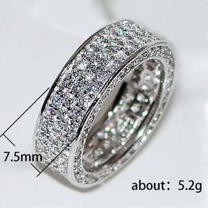 Anello a più file con motivo a stella per donna, design a linee, accessorio da dito per uso quotidiano - Product Image 5